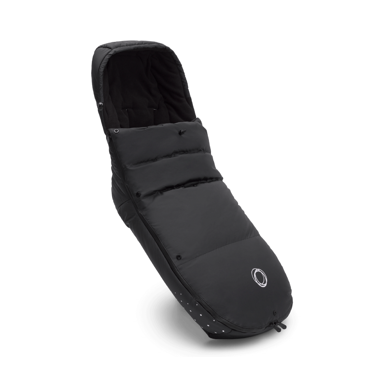 Bugaboo_Performance_Fusssack_midnight-black_von_der_Seite#farbe_midnight-black