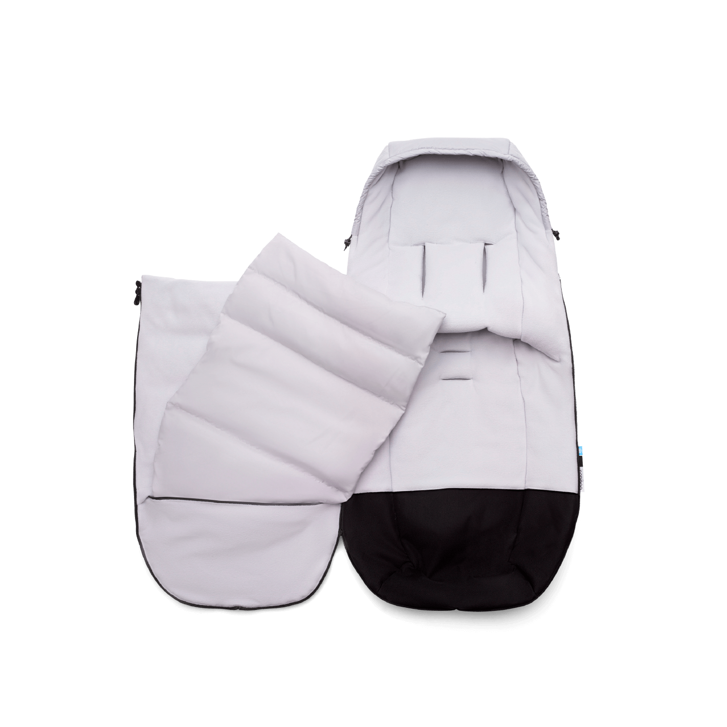 Bugaboo_Performance_Fusssack_misty-grey_nach_innen_zeigt#farbe_misty-grey