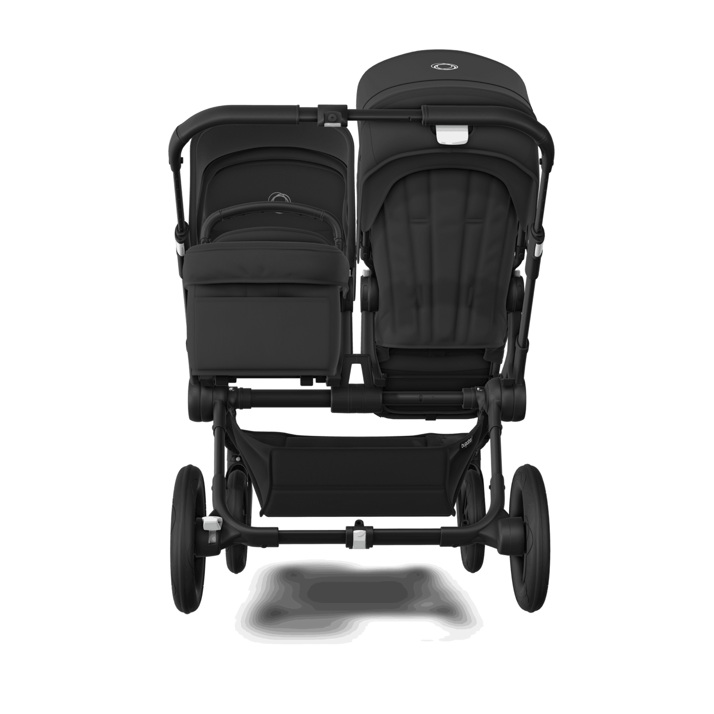 Kinderwagen_Bugaboo_Donkey_5_duo_midnight-black_Ansicht_von_hinten #farbe_midnight-black