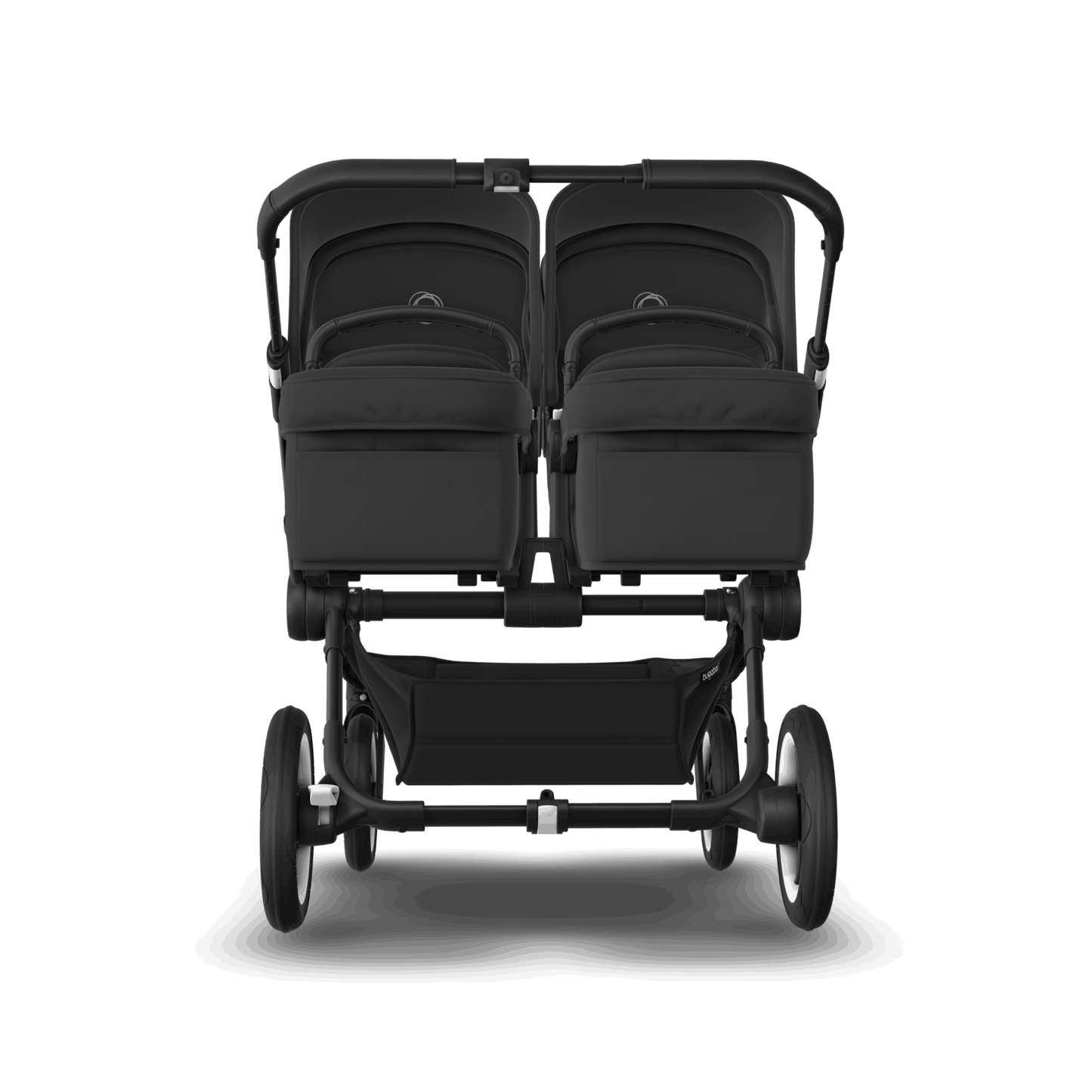 Kinderwagen_Bugaboo_Donkey_5_twin_midnight-black_Ansicht_von_hinten #farbe_midnight-black