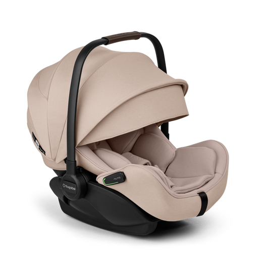 Bugaboo Otter Babyschale Desert Taupe – Frontansicht
