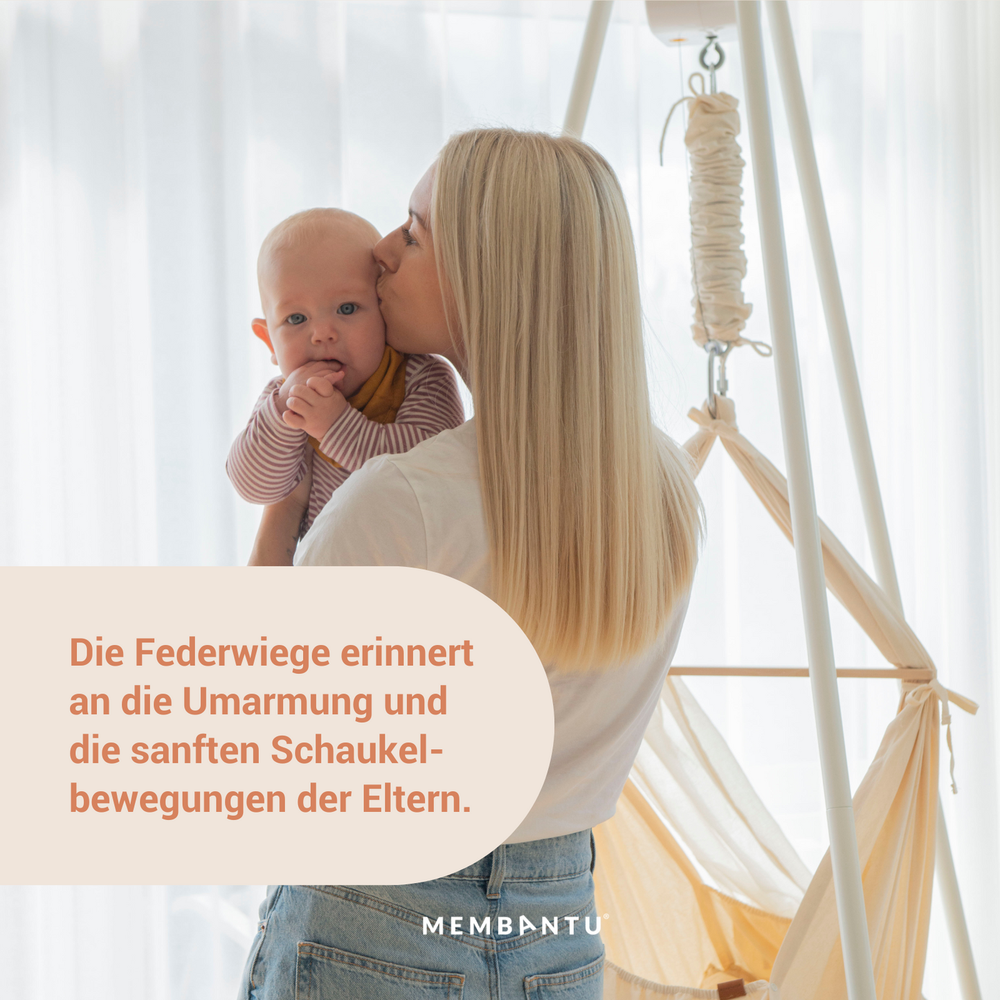 Membantu - Baby hammock set: The original - relaxing moments for rent - 14 Days Return Policy