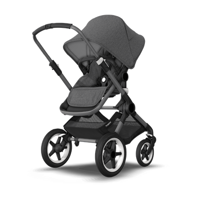 Kinderwagen_Bugaboo_Fox_3_grey_melange_Ansicht_mit_sitz_von_hinten_rechts#Farbe_grey-melange