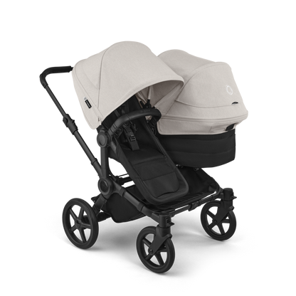 Bugaboo Donkey 6 Double : poussette pour fratrie, achat avec Cashback ou location, protection pluie incluse