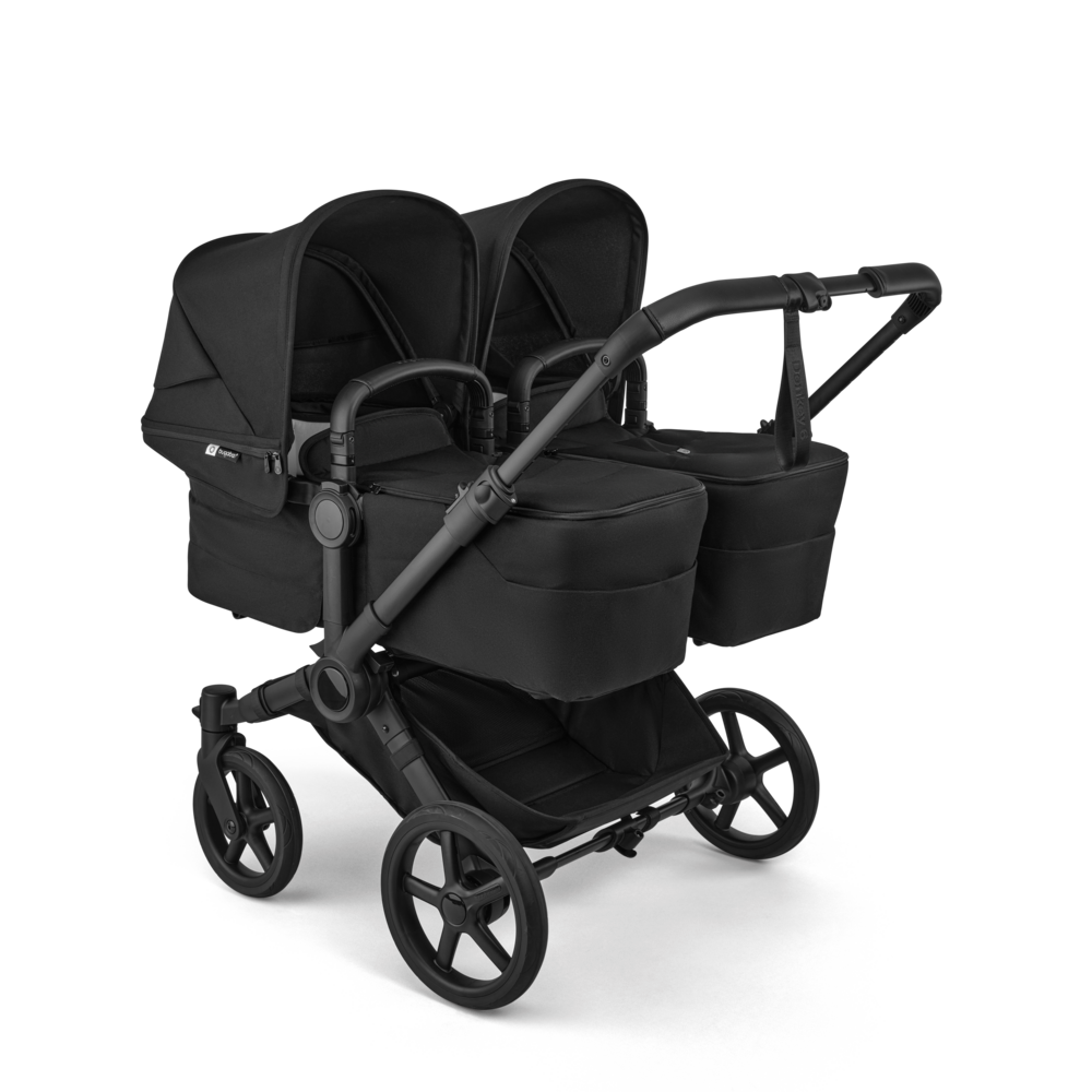 Bugaboo Donkey 6 Twin : poussette pour jumeaux, achat avec Cashback ou location, protection pluie incluse
