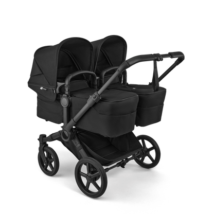 Bugaboo Donkey 6 Twin : poussette pour jumeaux, achat avec Cashback ou location, protection pluie incluse