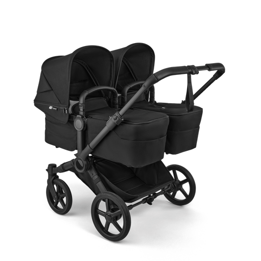 Bugaboo Donkey 6 Twin : poussette pour jumeaux, achat avec Cashback ou location, protection pluie incluse