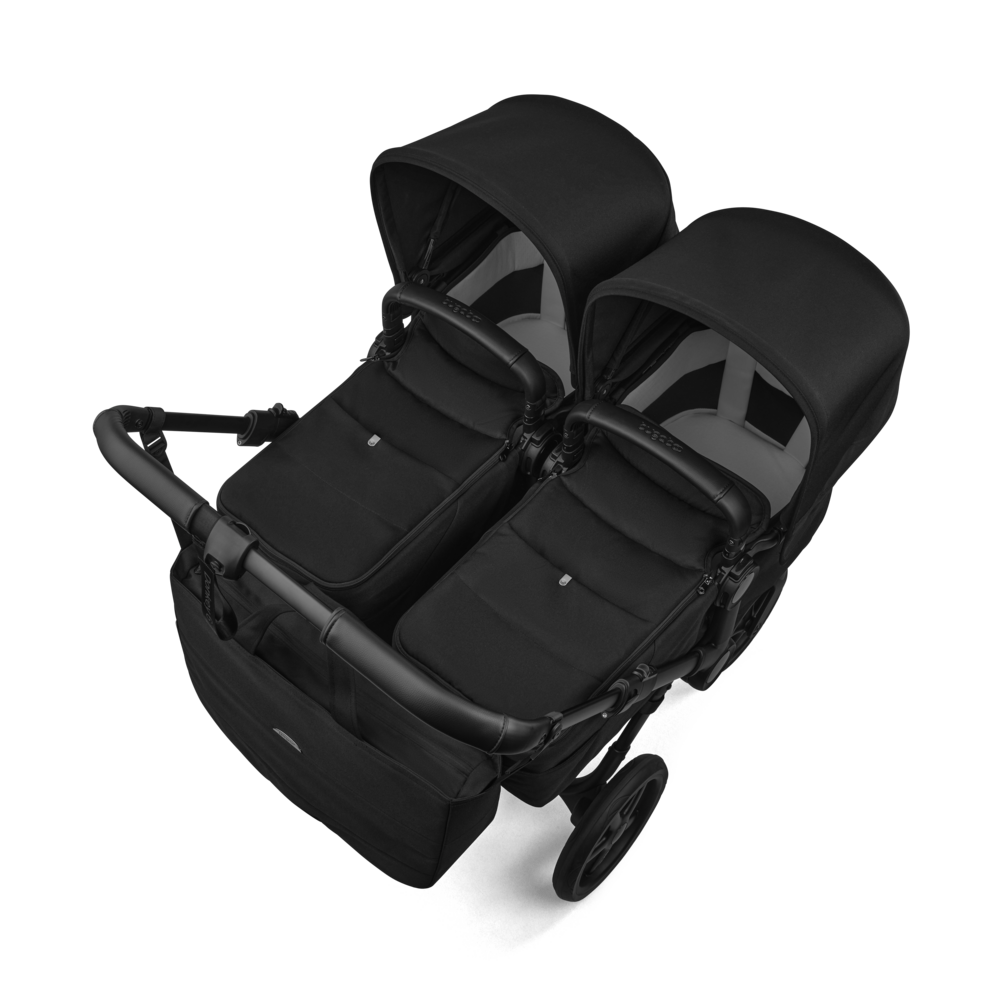 Bugaboo Donkey 6 Twin : poussette pour jumeaux, achat avec Cashback ou location, protection pluie incluse