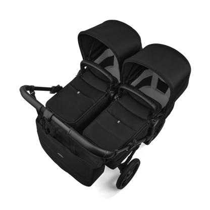 Bugaboo Donkey 6 Twin : poussette pour jumeaux, achat avec Cashback ou location, protection pluie incluse