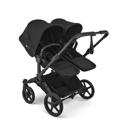 Bugaboo Donkey 6 Double : poussette pour fratrie, achat avec Cashback ou location, protection pluie incluse
