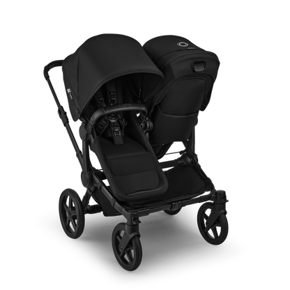 Bugaboo Donkey 6 Double : poussette pour fratrie, achat avec Cashback ou location, protection pluie incluse