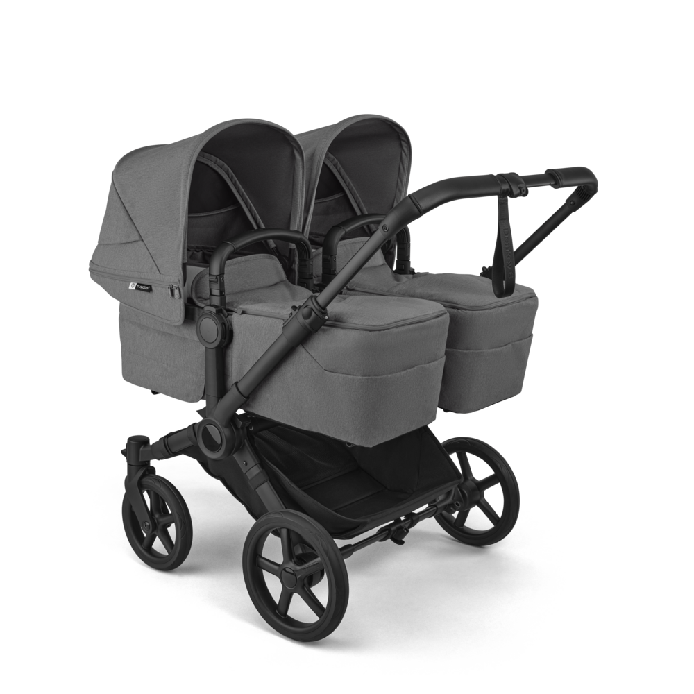 Bugaboo Donkey 6 Twin : poussette pour jumeaux, achat avec Cashback ou location, protection pluie incluse