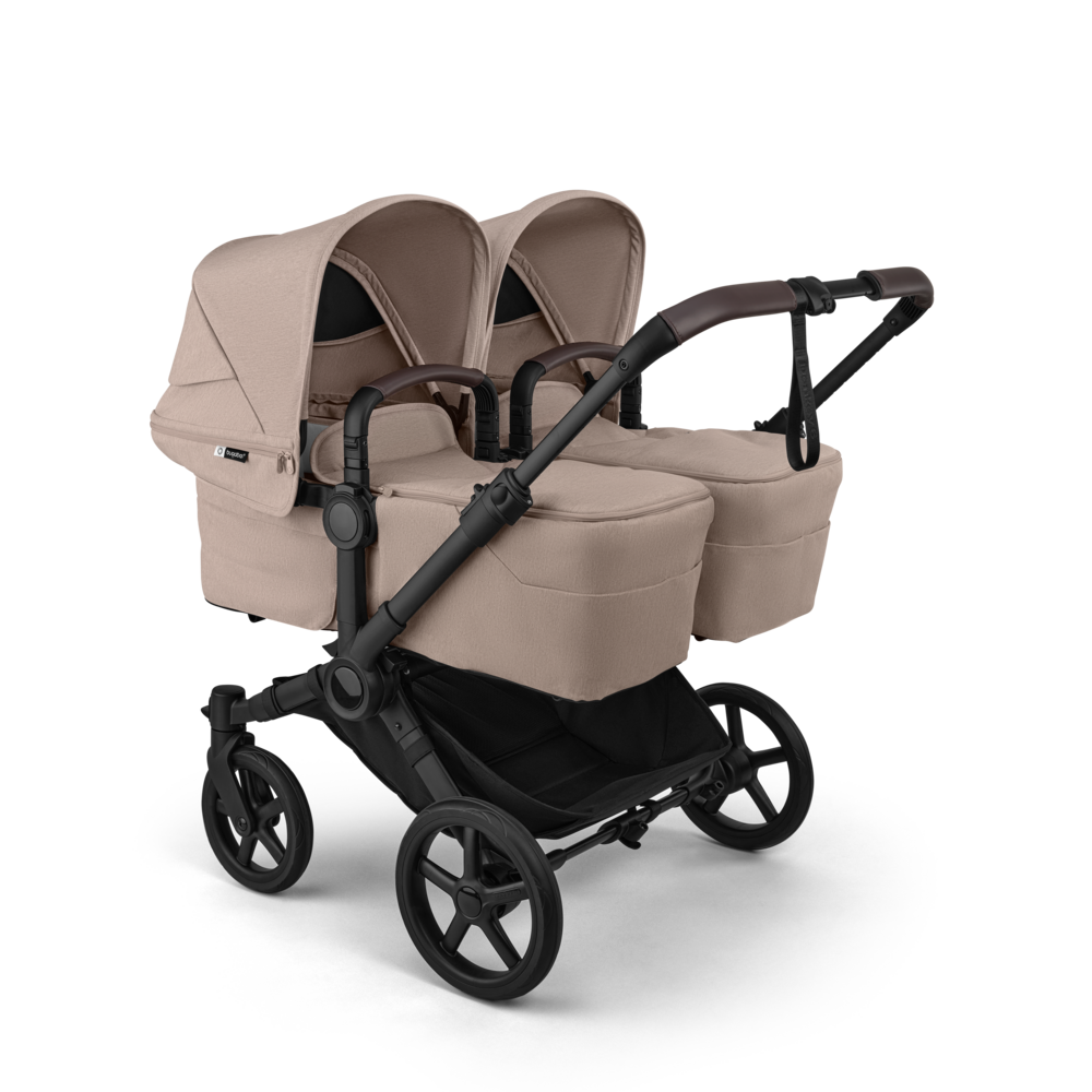 Bugaboo Donkey 6 Twin : poussette pour jumeaux, achat avec Cashback ou location, protection pluie incluse