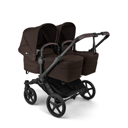 Bugaboo Donkey 6 Twin : poussette pour jumeaux, achat avec Cashback ou location, protection pluie incluse