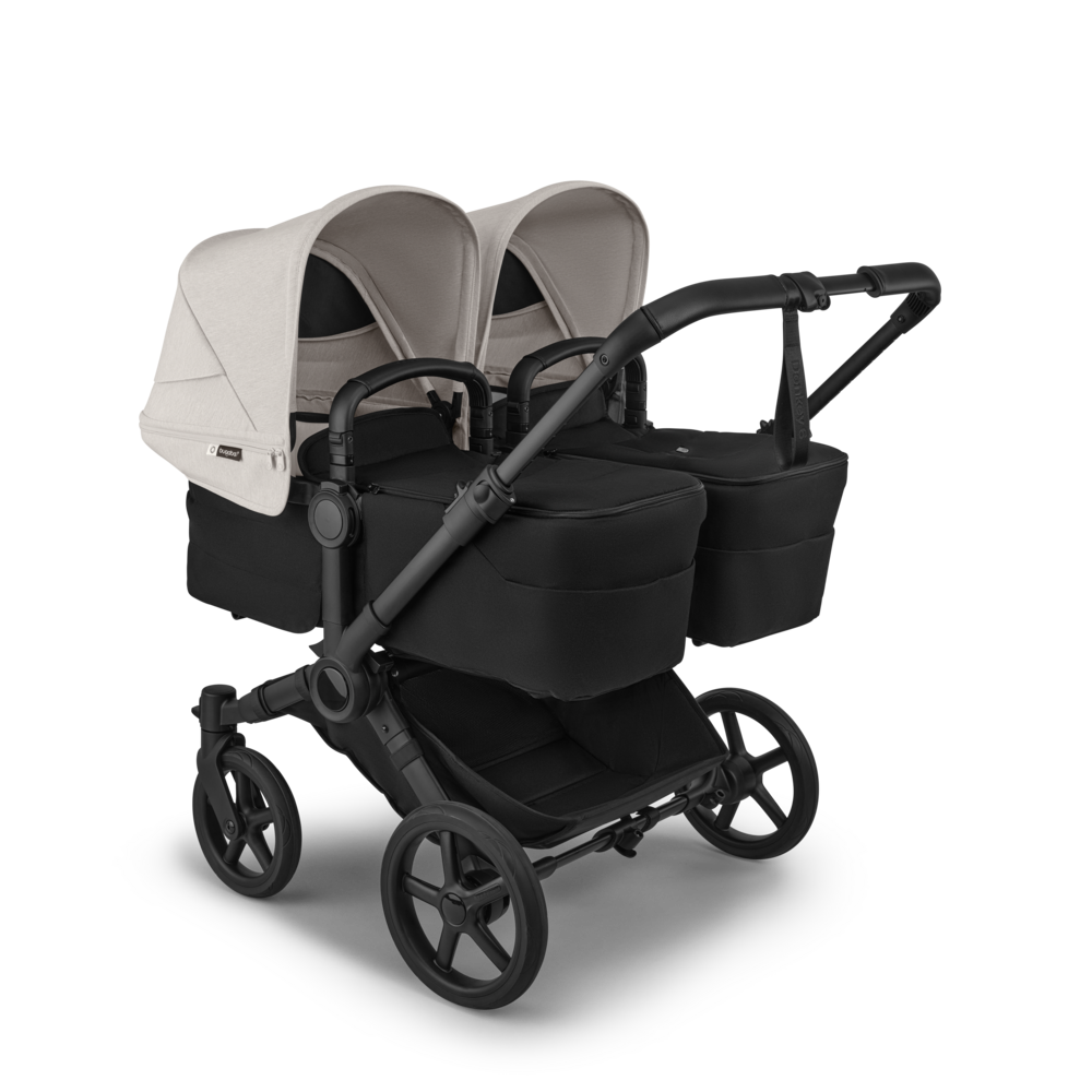 Bugaboo Donkey 6 Twin : poussette pour jumeaux, achat avec Cashback ou location, protection pluie incluse