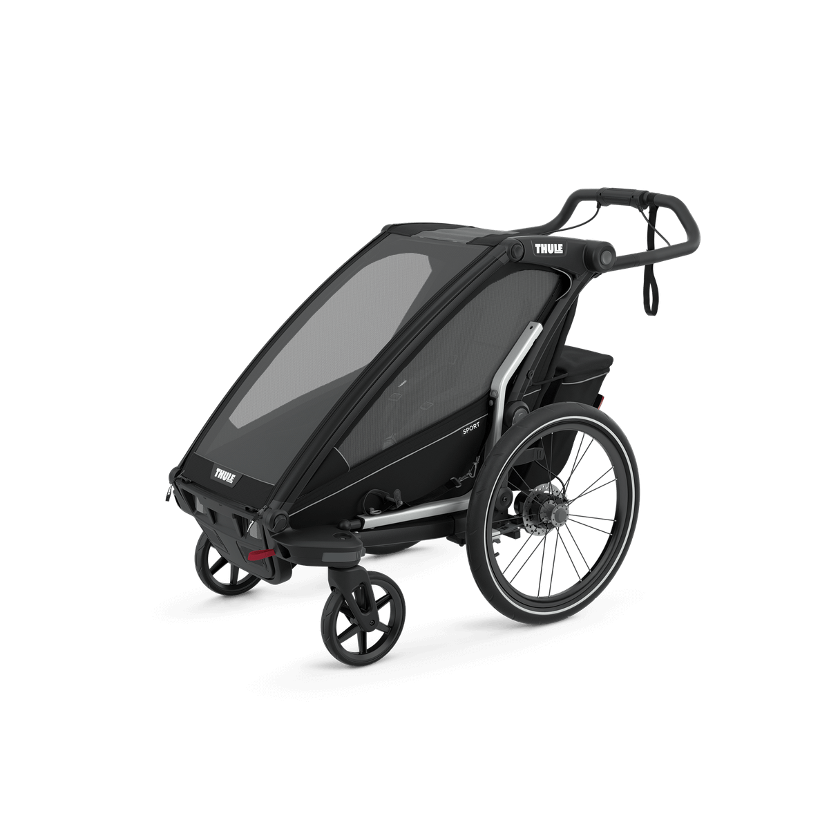 Thule_Chariot_Sport_2_single_ansicht_von_links_mit_raeder