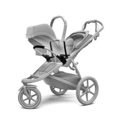 Thule_Urban_Glide_Autositz_Adapter_ansicht_mit_Kinderwagen