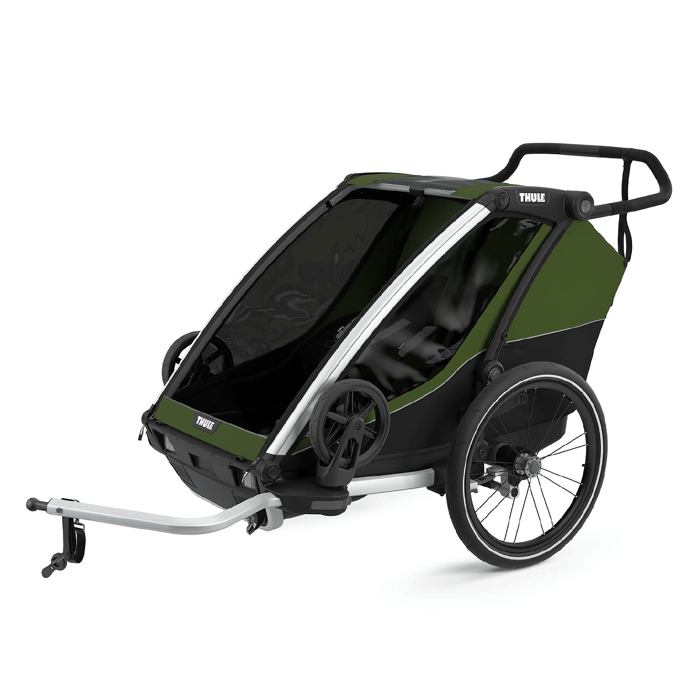 fahrradanhänger 2 kinder thule Thule - Chariot Cab 2 mieten: Fahrradanhänger für 1-2 Kinder