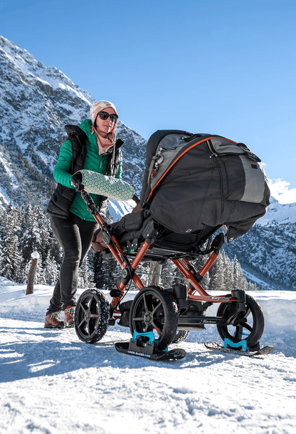 Nicon - Wheelblades XL (Paar): Swiss Made Skier für alle loopi Kinderwagen