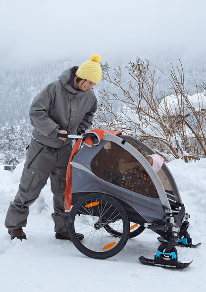 Nicon - Wheelblades XL (Paar): Swiss Made Skier für alle loopi Kinderwagen