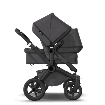 Bugaboo Donkey 5 Duo in Mineral Washed Black, Pre-loved