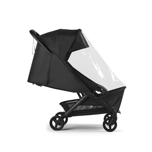 Bugaboo Butterfly Regenschutz über dem Buggy