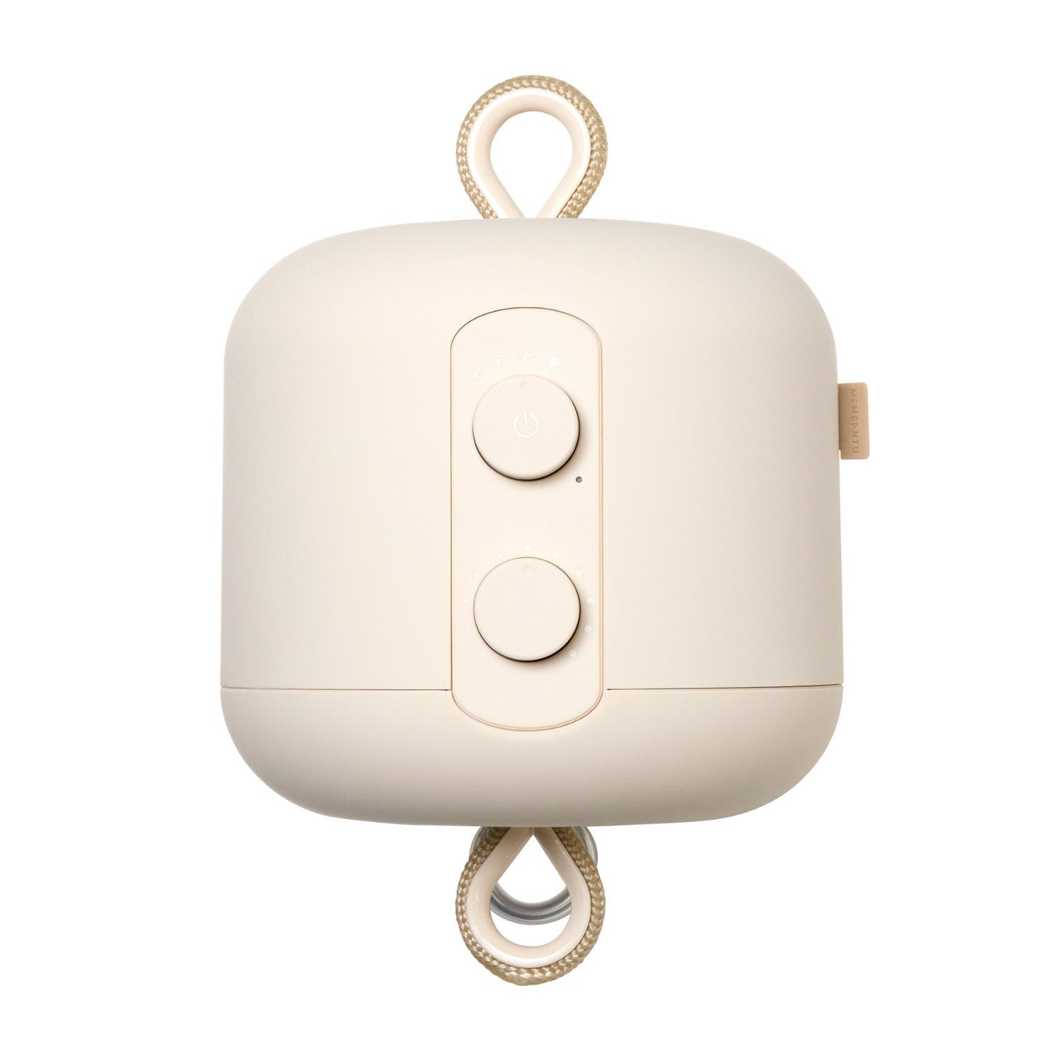 LeeLo02 Federwiegenmotor in Beige, Studioaufnahme