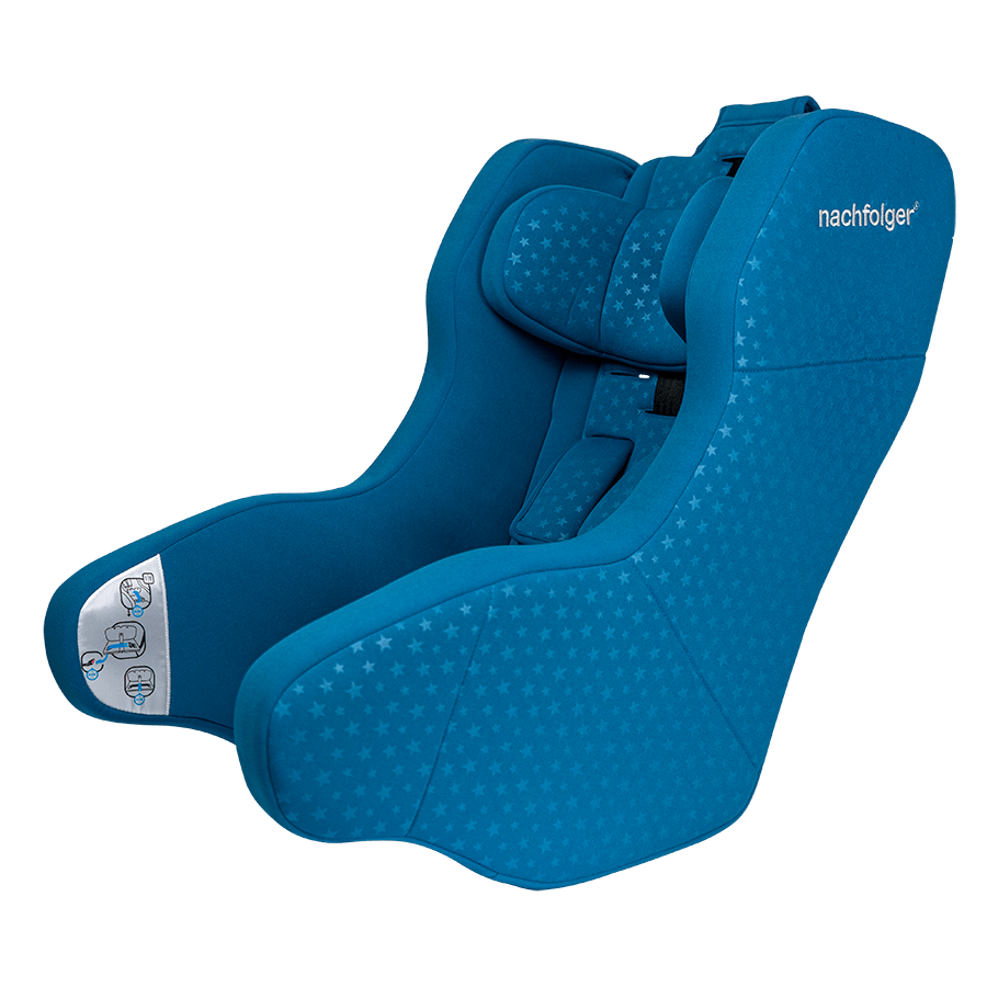 Nachfolger HyFive City R129 Autositz - Blue Stars