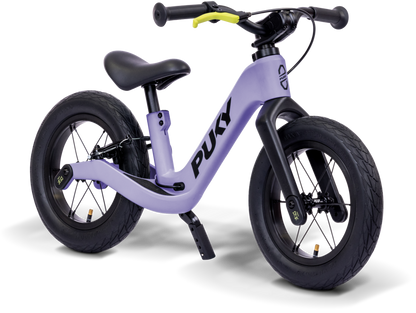 Puky Next 12 Laufrad in Lavender black, Dreiviertelansicht