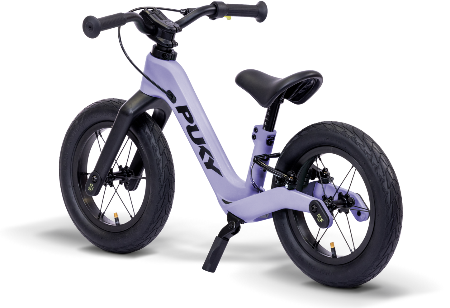 Puky Next 12 Laufrad in Lavender black, Heckansicht