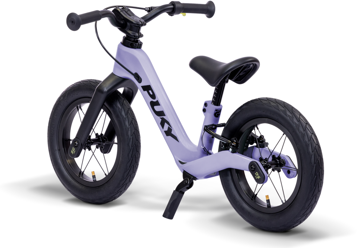 Puky Next 12 Laufrad in Lavender black, Heckansicht