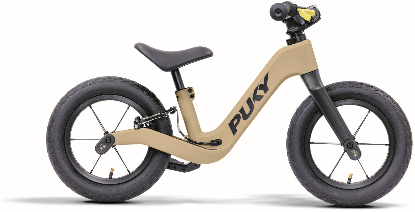 Puky Next 12 Laufrad in Sand black, Seitenansicht