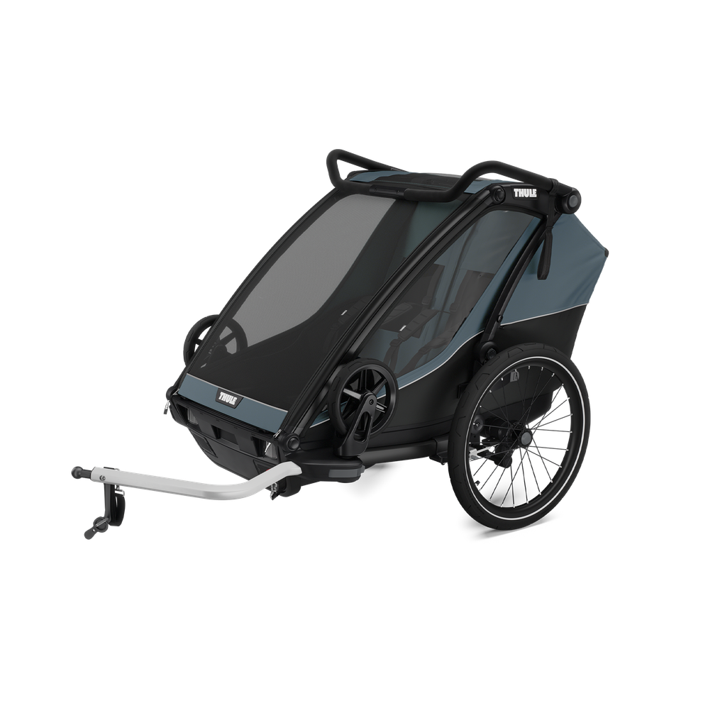 Thule - Chariot Cab 2 mieten: Fahrradanhänger für 1-2 Kinder