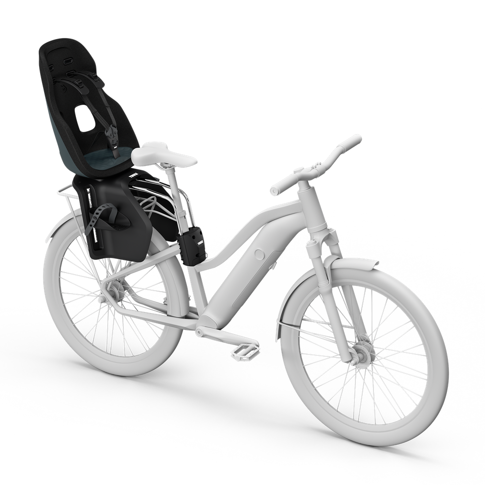 Thule Yepp Nexxt 2 Maxi Fahrradsitz montiert am Fahrrad